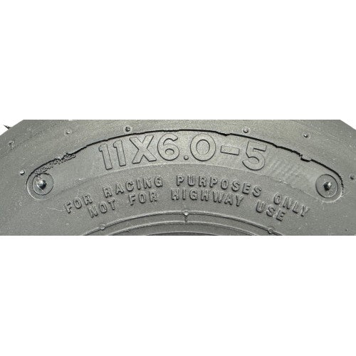 Burris 11 x 6.0-5 Treaded Tire (5" MTE Compatible)