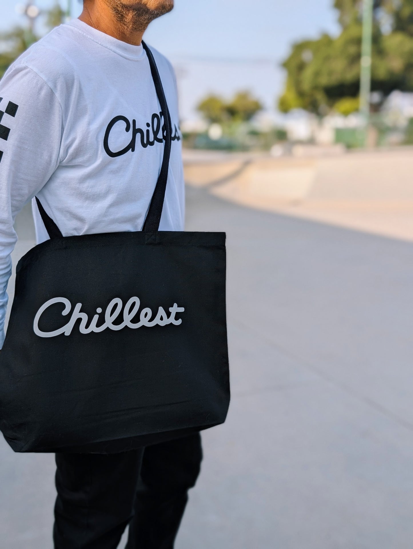 Chillest Festival Tote (Classic Black) - Chillest Summer Collection