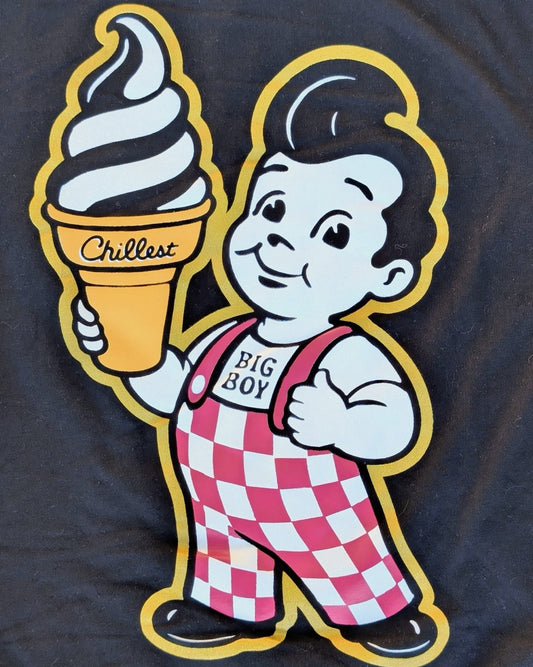 Chillest "Big Boy" throwback T-Shirt (Black)