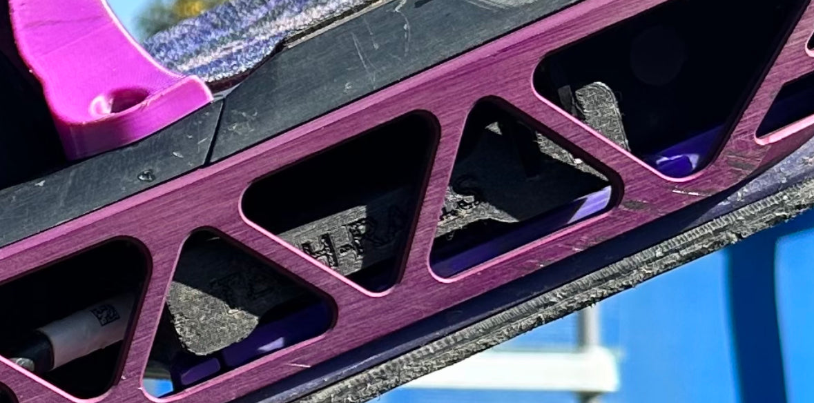 Tech-Rails V1 Motor Harness / Plug Retainer for Onewheel GT/GT-S