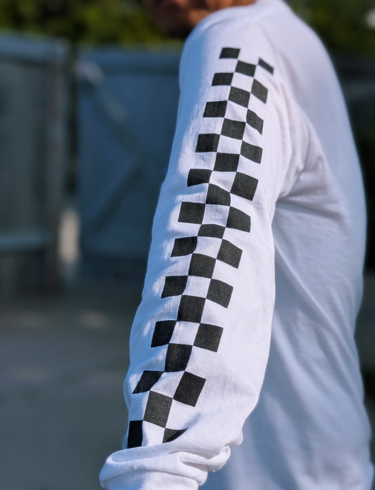 Chillest Long Sleeved T-Shirt (White) - Chillest Summer Collection